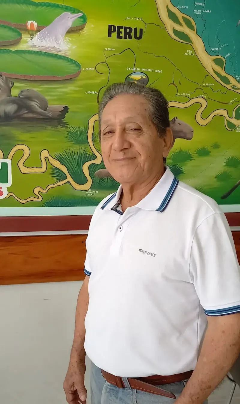 Photo of Antonio Cruz in Leticia, founder of Amazon Jungle Trips | Amazon Jungle Trips