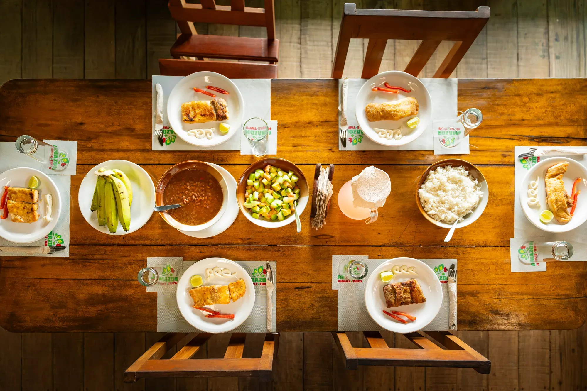 Regional Amazonian dining at Zacambú Eco Lodge | Amazon Jungle Trips